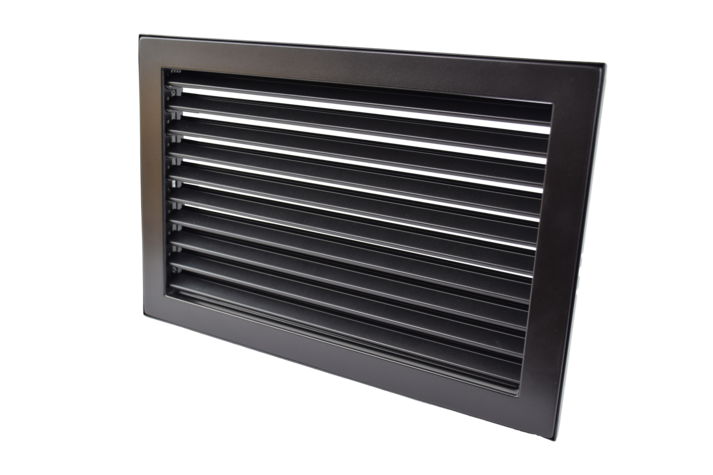 Kaltluftgitter 35/23 schwarz