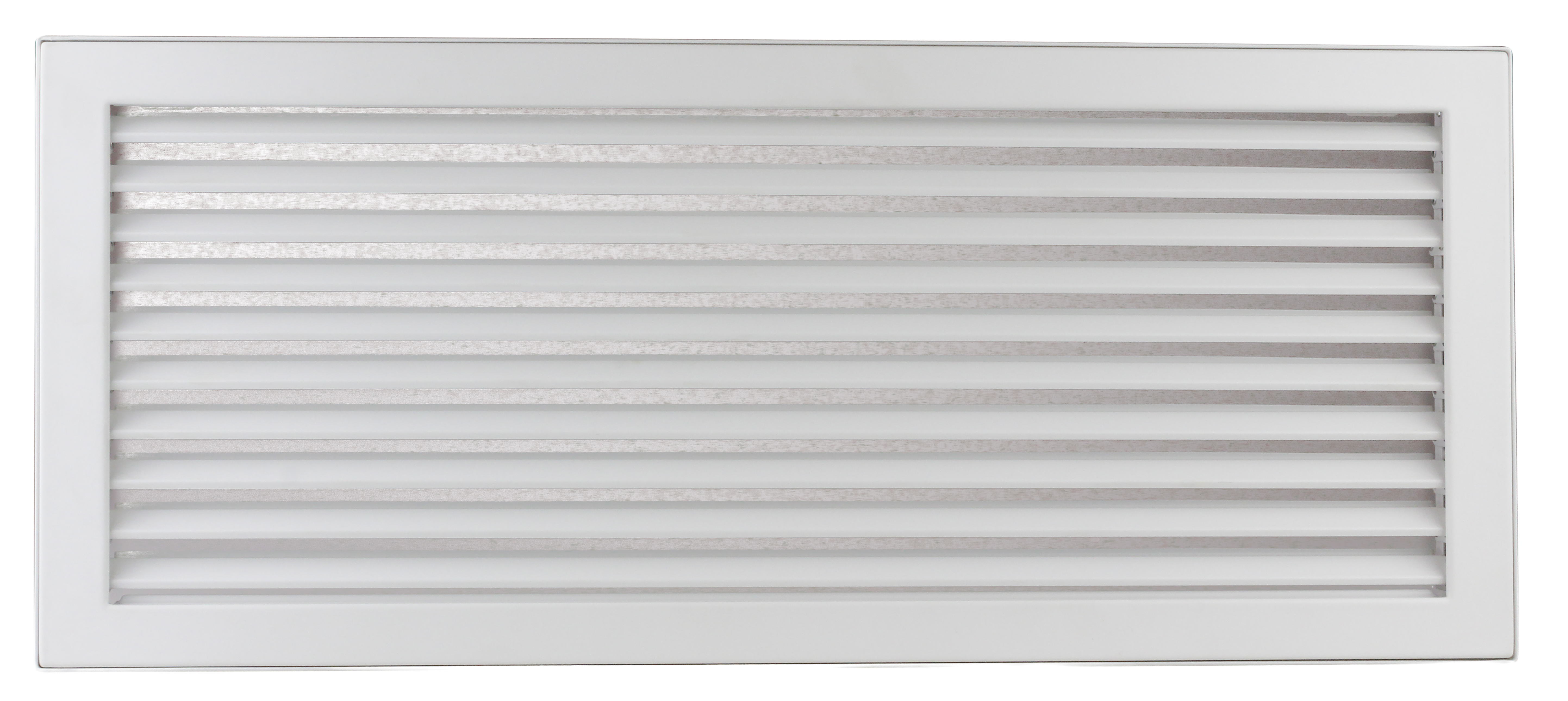 Kaltluftgitter 55/23 weiß putzbündig